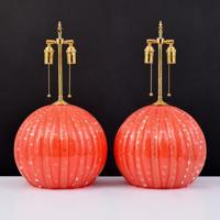 Pair of Large Murano Lamps, Manner of Alberto Dona - Sold for $2,625 on 08-20-2020 (Lot 12).jpg